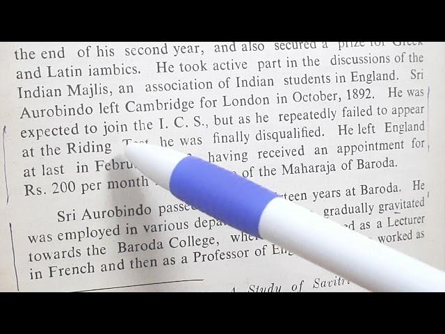 Biography of Sri Aurobindo (life and works)