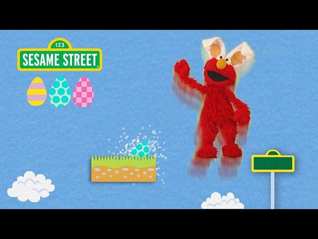 Sesame Street: Let's Play! Elmo's Colorful Egg Hunt Game