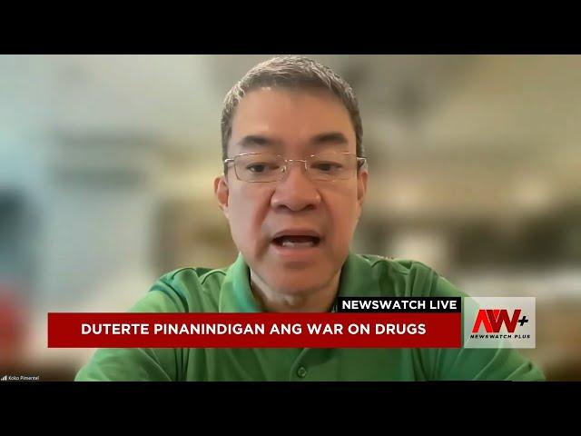 Sen. Koko Pimentel | NewsWatch Live