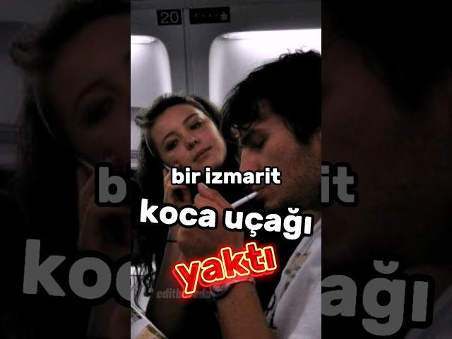 Uçakta sigara içen yolcu  #bilgi #keşfet