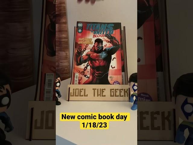 New Comic Book day 1/18/23 #shorts #newcomicbookday #comicbooks #joelthegeek