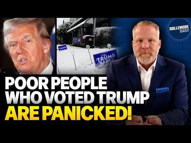 Low-Income Trump Voters JUST FIGURED OUT He's Gonna Burn Them!!!