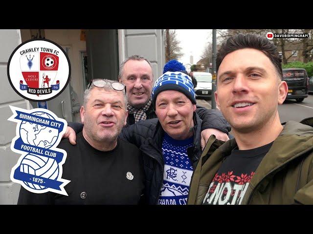 DAVO'S DIARY: Crawley Town 0-1 Birmingham City (23/12/24)