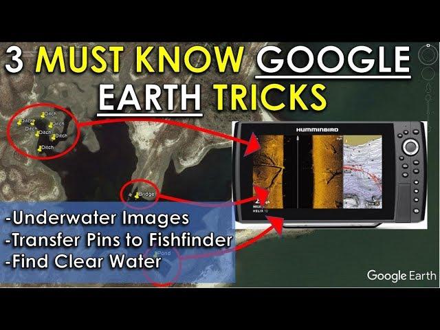 Instantly Become A Better Bass Fisherman with These Google Earth Tricks | Fish Finder Tips