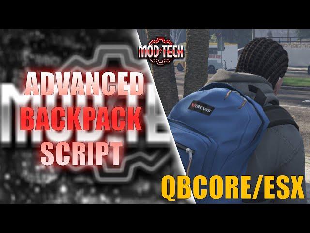 FiveM - BACKPACK SCRIPT [ESX & QBCORE]