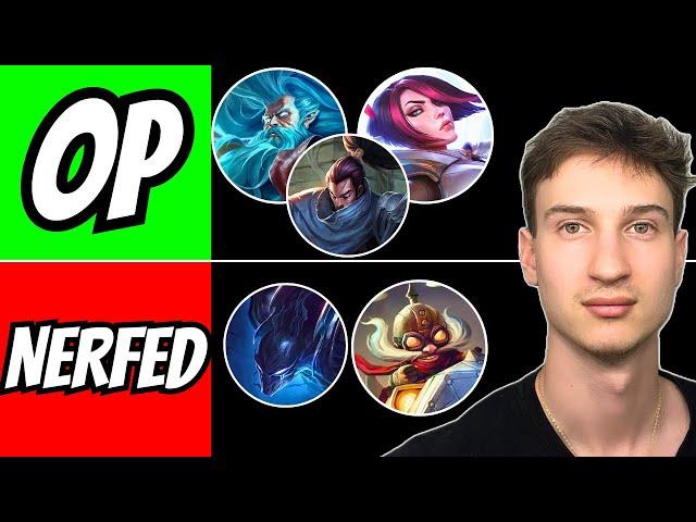 Wild Rift TIER LIST Patch 6.1d