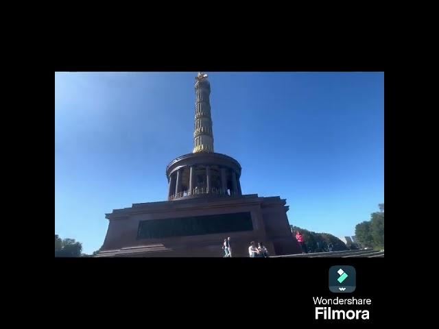 @hani #visit# to # victory #column #Berlin #Germany#