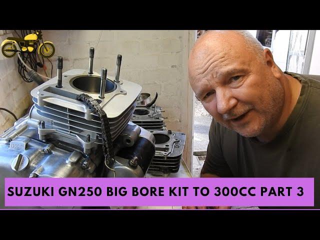 Suzuki GN 250 Big Bore Kit part 3