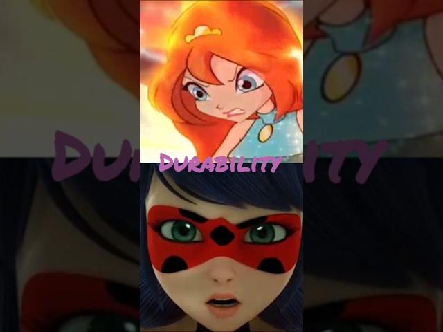 Bloom (Winx Club) vs Ladybug (Miraculous) #winxclub #miraculous #battle