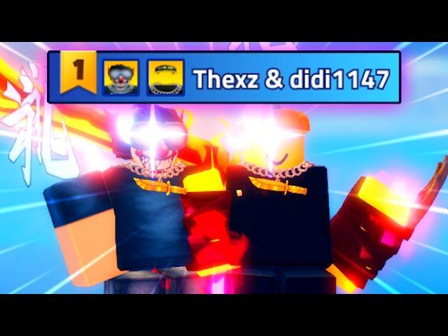 ROAD TO RANK #1 ROBLOX BLADE BALL DUOS