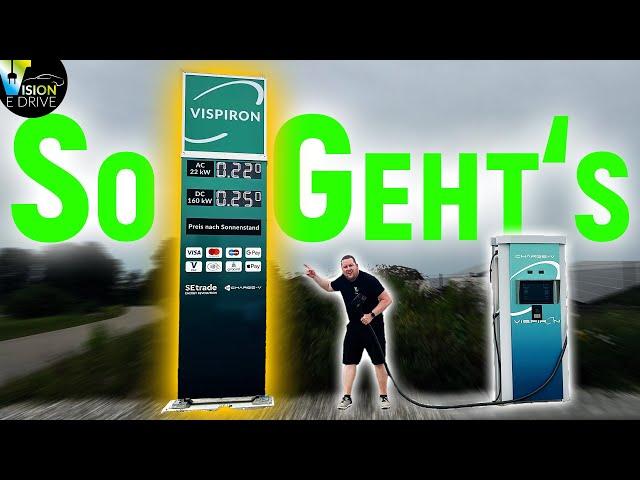 ️Sonnenenergie TANKEN - Warum du bei diesem Ladepark nur 25c/kwh zahlst!