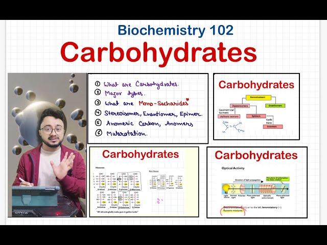 Carbohydrates Part2 I Biochemistry Lecture-2 I ARS Agri. Biotech. I CSIR-JRF I ICAR-SRF I ASRB-NET