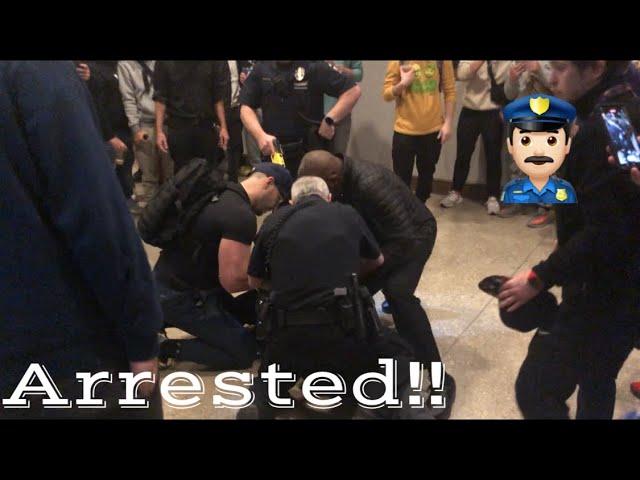 Thief at Dallas Card Show ARRESTED!!