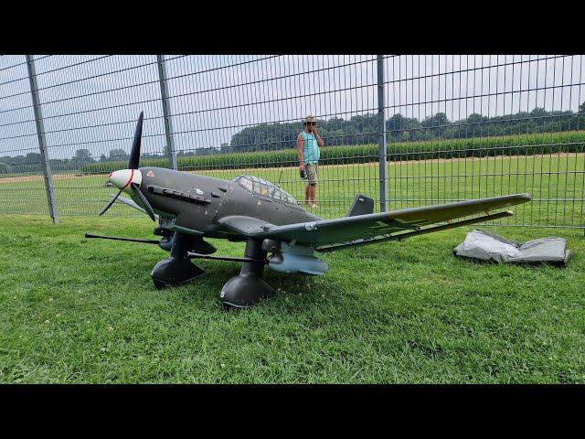 Ju 87 Stuka auf dem Warbirdtreffen beim BMFC Nottuln 2024