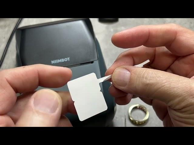 The B1 B21  printer, perfect for the Jewelry industry from Niimbot