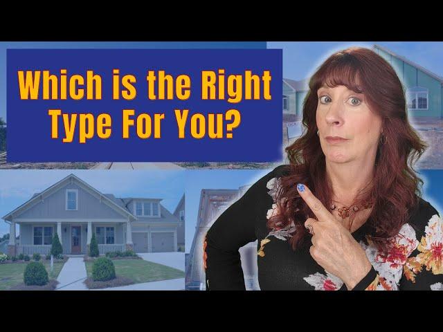 Buying New Construction | Four Different Types of New Construction