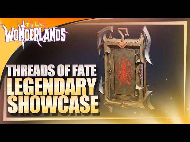 Tiny Tina's Wonderlands - Threads of Fate! Crazy Dark Magic Spell! Legendary Weapon Showcase!