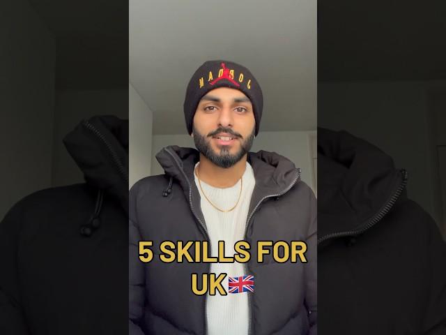 TOP 5 SKILLS FOR UK.Helpful For International Students #uk #students #skills #studentinuk