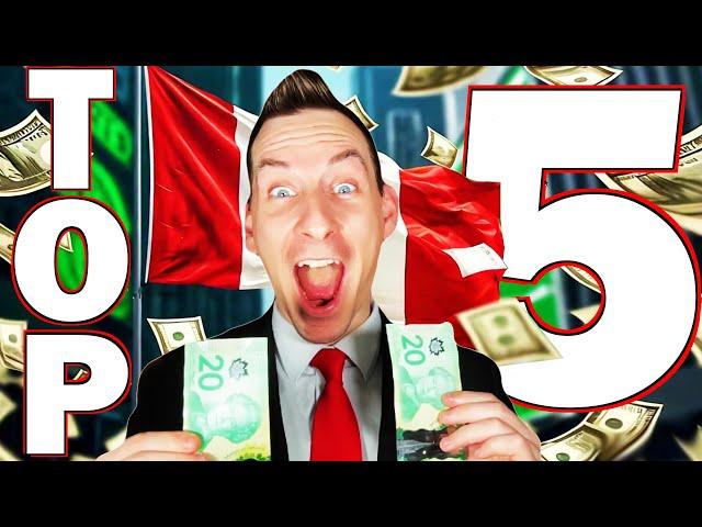 Top 5 Stocks To Buy For 2025 | Canadian Stocks Portfolio For Passive Income