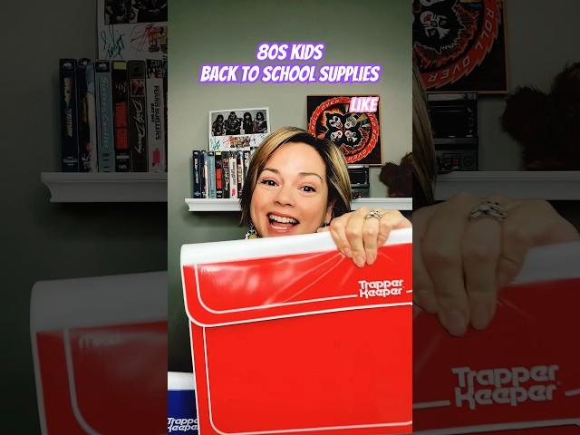 80s Kids Back to school supplies #80snostalgia #80skid #backtoschool