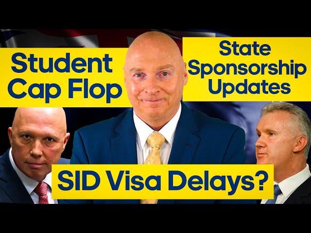 Australian Immigration News 30.11.24. Will the SID fly? State sponsorship updates. Student Cap flops