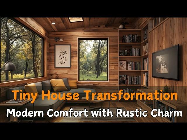 Small Space Living: Rustic Modern Tiny Home Design Ideas