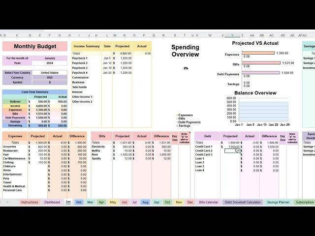 Transform How You Budget | Game-Changing Spreadsheet for Clarity & Control