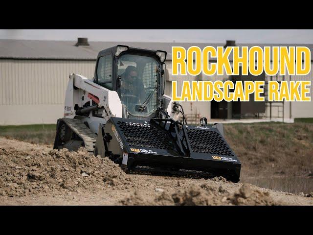 Rockhound Landscape Rake: Transforming  Your Terrain with Precision