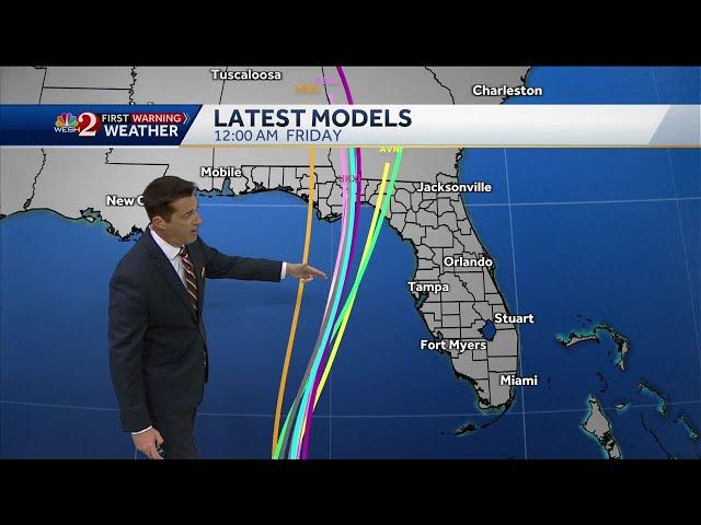 Much of Florida under state of emergency ahead of PTC-9 | Monday 4 p.m. update