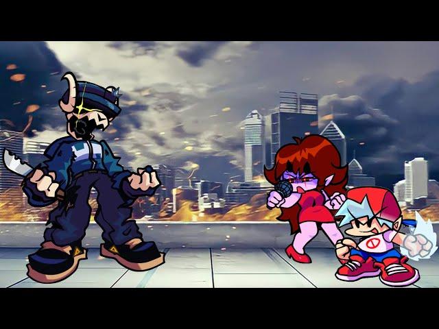 FNF Genocide Revival But BF And GF Duet