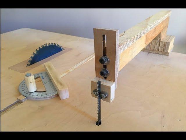 4 in 1 Workshop Accessories (blade guide, miter gauge, crosscut sled) - 4 in 1 ç.i. Aparatları