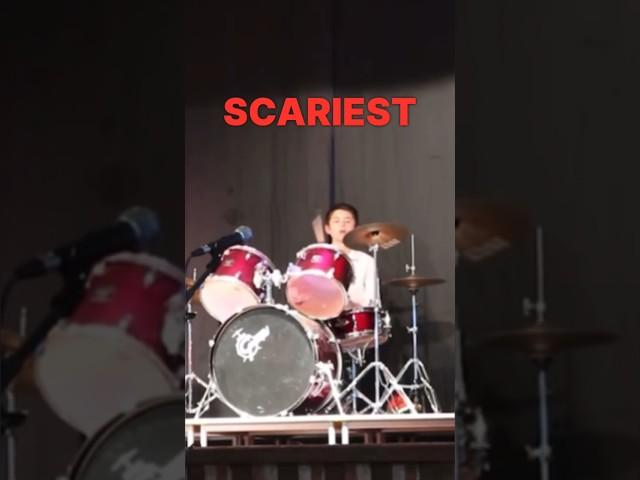 My SCARIEST drum fail  #shorts