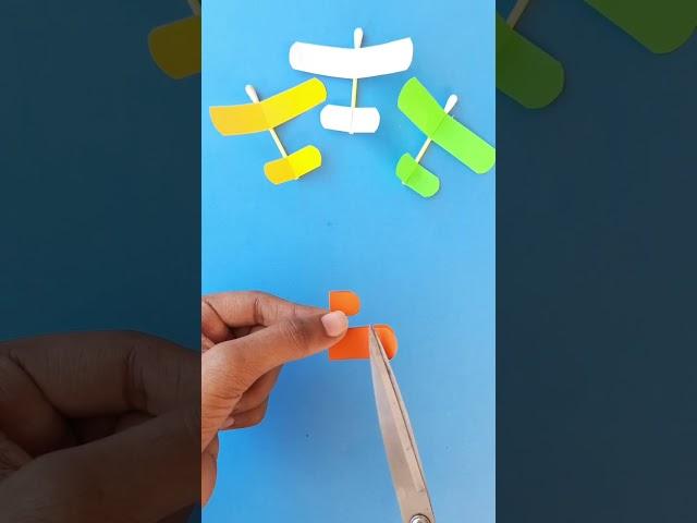 earbuds airplane , how to make paper plane glider / must try