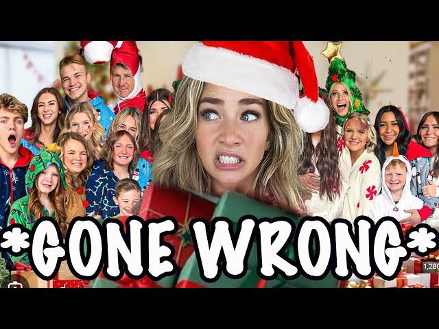 GiViNG my 15 SiBLINGS Christmas PRESENTS! *GONE WRONG*