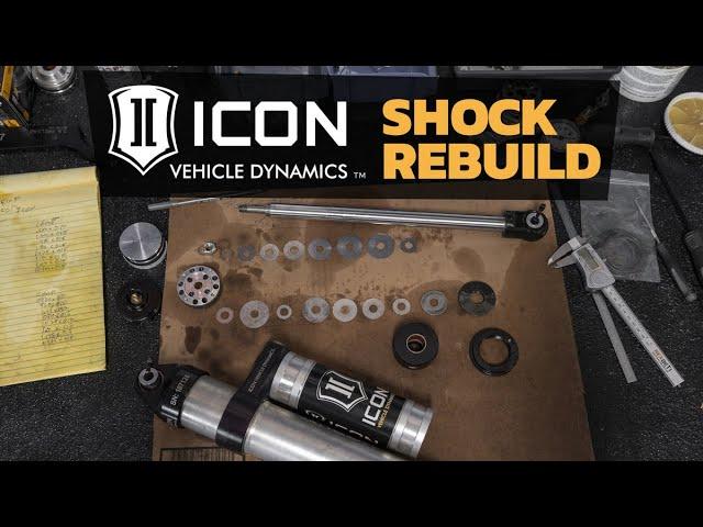 Icon Vehicle Dynamics 2.5 Shock Service - Pitted Shaft Replacement, Seals, Oil