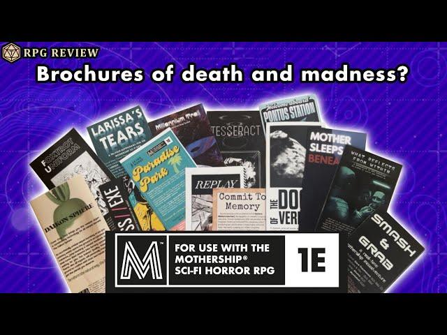 Anatomy of a Mothership tripanel - RPG Review