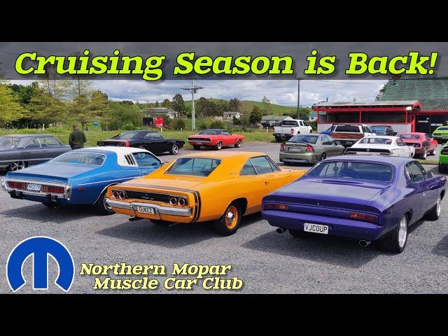 Northern MOPAR Muscle Car Club - 2024 Club Run, New Zealand