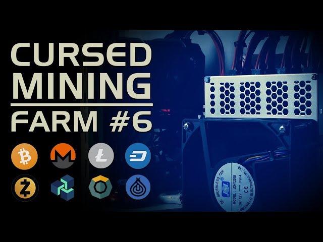 Cursed Mining Farm #6: September 2018 - Z9mini CPU GPU Octominer L3++ Baikalminer Antminer