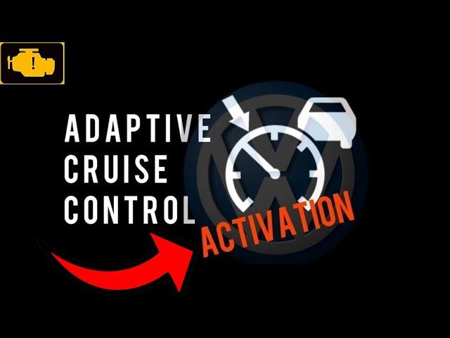 VW Adaptive Cruise Control Activation ACC Volkswagen