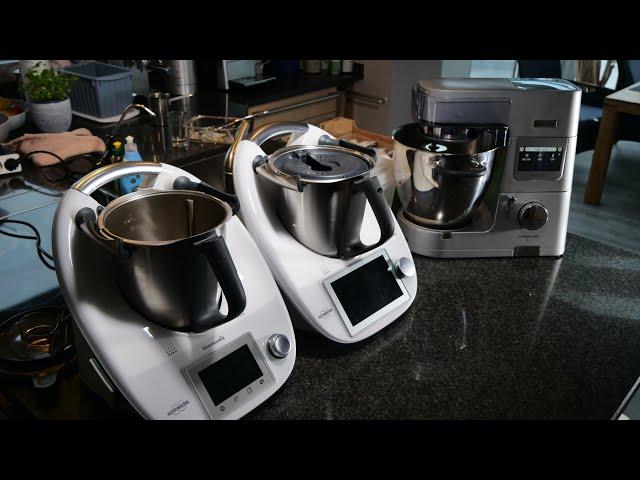 Duell der Giganten: Kenwood Cooking Chef XL vs. Thermomix TM6 und TM5