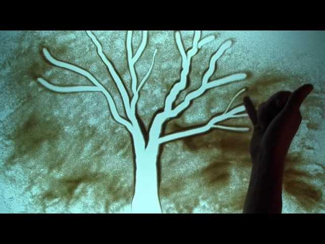 Уроки рисования песком. 8-921-2-520-530.MP4