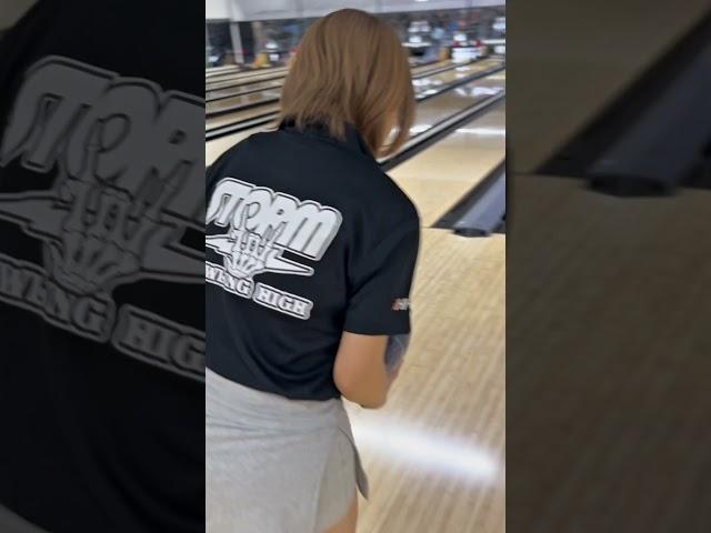 バイク女子ボウラーあいか️#bowling #shorts #shortvideo