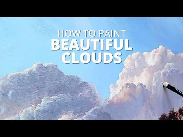 How to paint CLOUDS for beautiful landscapes [Forgotten Road: Part 2]