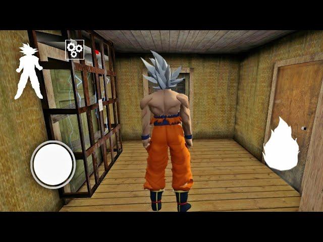 Escaping as Goku in Granny Chapter Two | Granny 2 Mod Menu