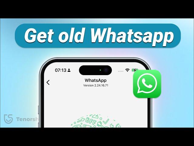 How to Download Old WhatsApp (iOS)? Step-by-Step Guide! - August 2024