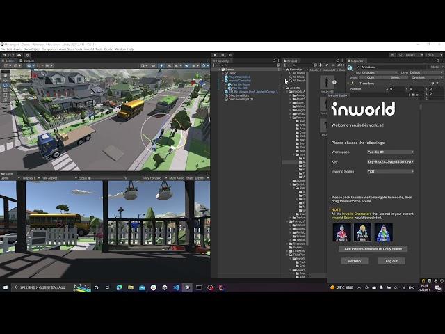 Inworld.AI Unity SDK: Integrate with Lip Syncing and Head Eye Movements