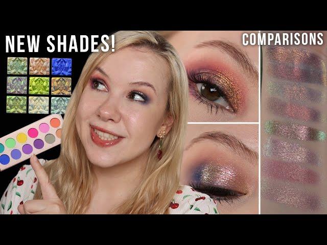 Clionadh Cosmetics new shades! | Detailed swatches, comparisons and 2 looks