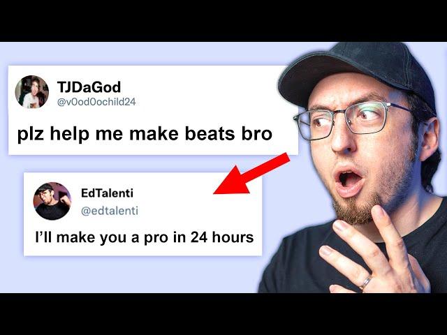 Teaching a “Noob Producer” How To Make Beats From Scratch