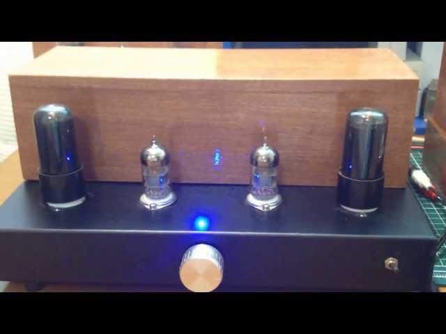 6V6 single-ended tube amplifier SRPP driving