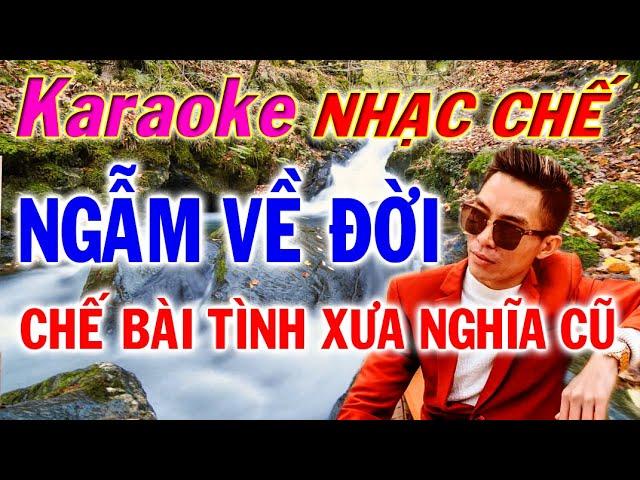 karaoke nhạc chế ngẫm về đời | tình xưa nghĩa cũ 4 | phương hiếu organ